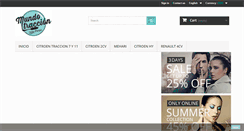 Desktop Screenshot of mundotraccion.com